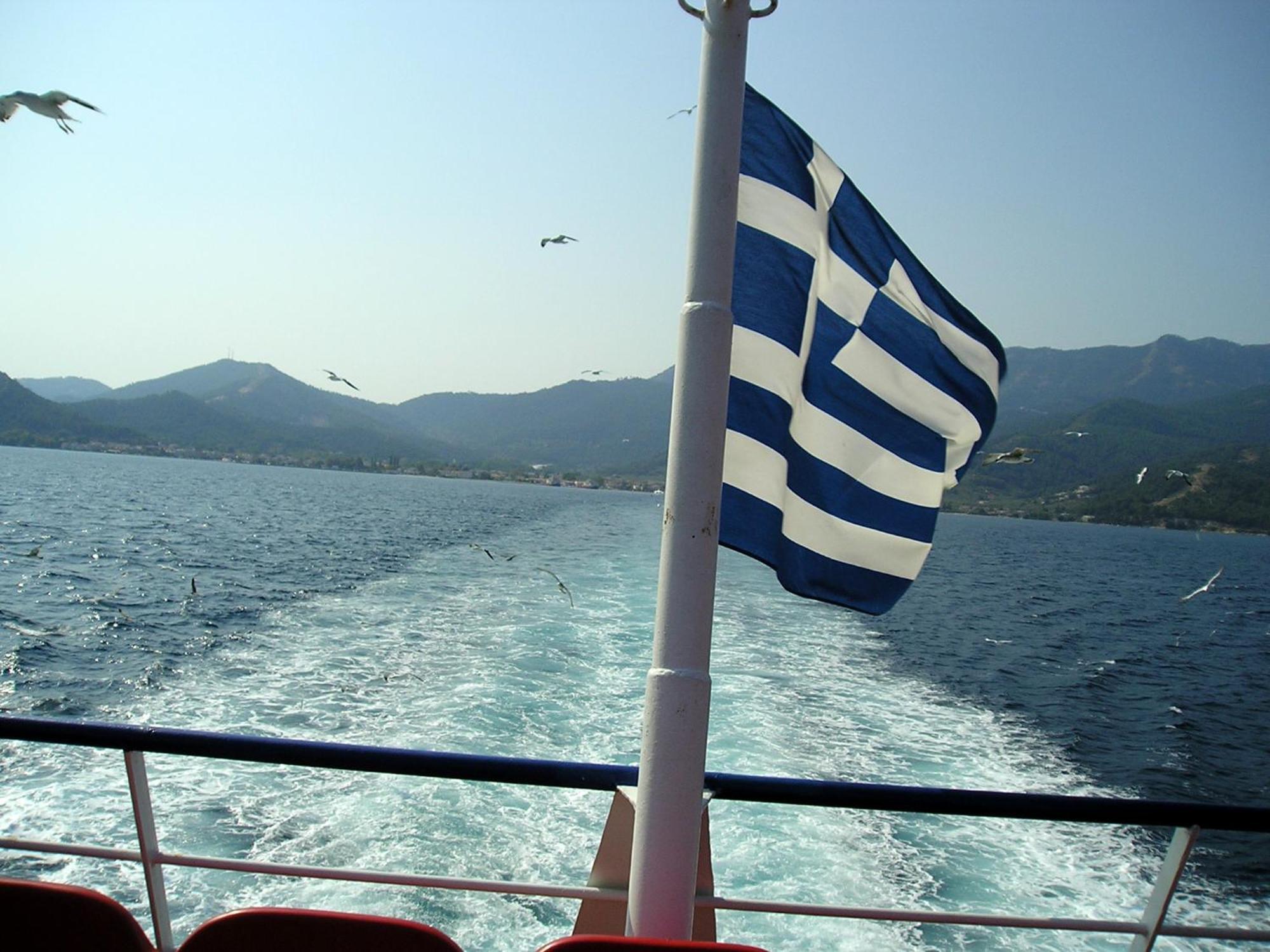 Golden Beach Inn Chrysi Ammoudia Bagian luar foto